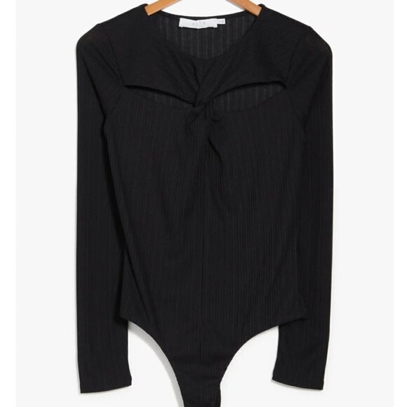 ASTR The Label Twist Cutout Bodysuit Black - Picture 4 of 4